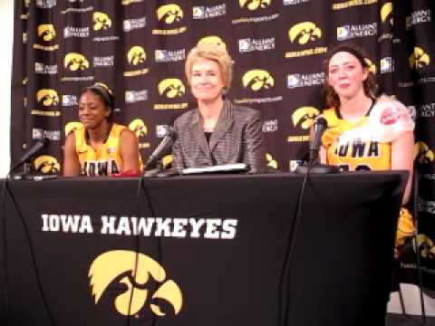 WBB: Iowa Hawkeyes Illinois State postgame