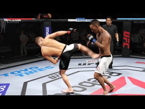 #Shorts McGregor VS Holloway - UFC 2 Gameplay