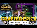 How to get void touched crafted epics in SoD