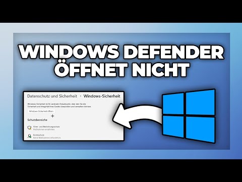 Windows 11 Sicherheit Defender öffnet nicht - sie benötigen eine neue App beheben