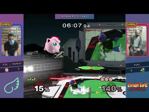 Extra Life Contest SSBM #10 - PSG | OnArap (Rondoudou) vs. porc (Falco) - Winners Final