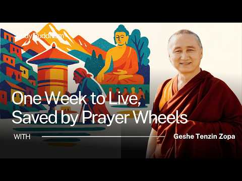 This Old Lady Had One Week to Live... Prayer Wheels Saved Her | Geshe Tenzin Zopa