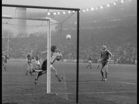 Hamburger SV - Schalke 04 1974 mit Torkamera
