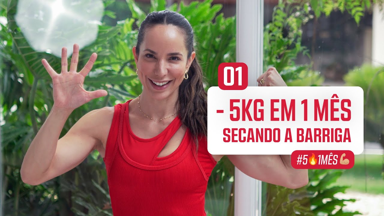 5kg em 1 mês treinando em casa- tabata completo e sem equipamentos pra secar barriga-Carol Borba