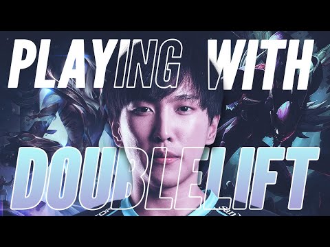 14 Y/O CHALLENGER PLAYS IN STACKED PRESEASON GAME! Ft. Doublelift, Scrubnoob, Vulcan, Stixxay & MORE