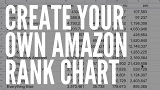 Amazon Book Sales Rank Chart