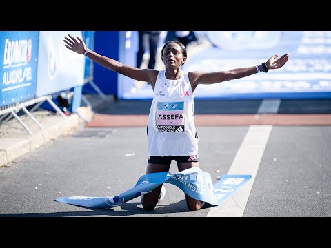 Tigst Assefa breaks world record by TWO MINUTES to win 2023 Berlin Marathon