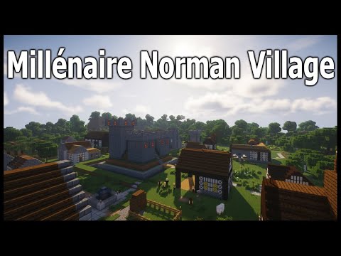 Minecraft Millénaire - Norman Village Timelaps