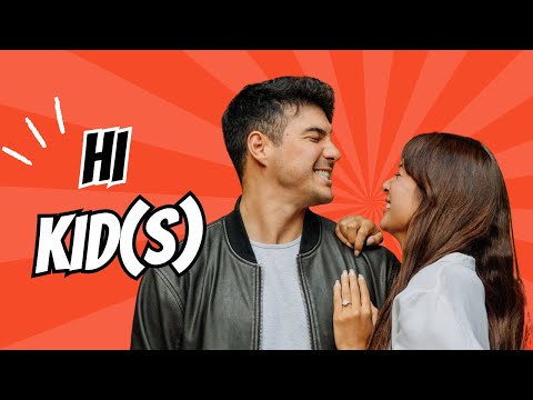 Hi kids, this is your mom & dad ❤️