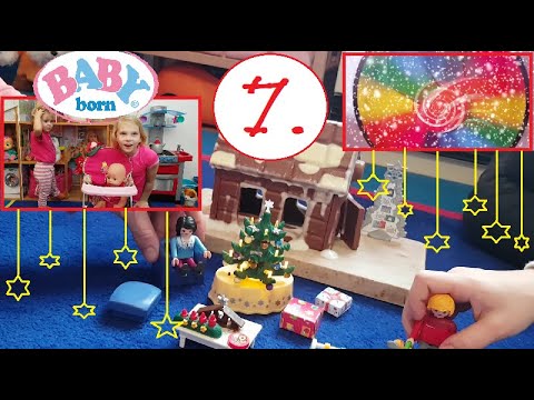 Adventní kalendář 7.12.2018 | Playmobil 9495, BABY born kalendář, ruleta | Máma v Německu