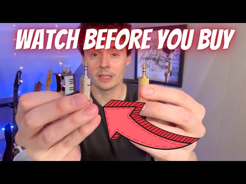 EBOOT 4-Piece Headphone Adapter Set, 6.35mm Male to 3.5mm Female (Review)