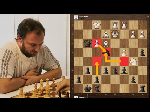 Destroyed the Maroczy bind with a double piece sacrifice! -Hyper accelereted dragon sicilian defense