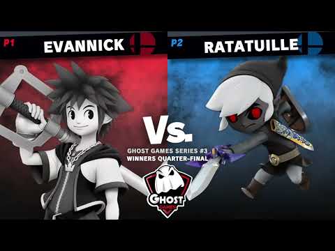 Evannick vs RatatouilleXD (Winners Quarter-Final) Ghost Games Series #3 // Smash Bros Veraguas