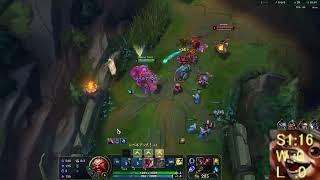 【LoL】G1:16~ グラマス目指して201日目