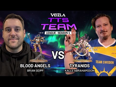 🔥Blood Angels vs Tyranids - Brian Seipp vs Kalle Abrahamsson 🔥 [ENGLISH]