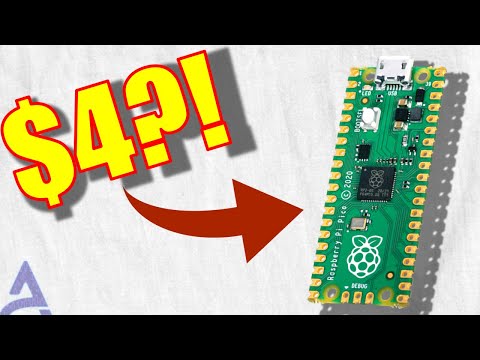 A Raspberry Pi for ONLY $4?! Raspberry Pi Pico Launch