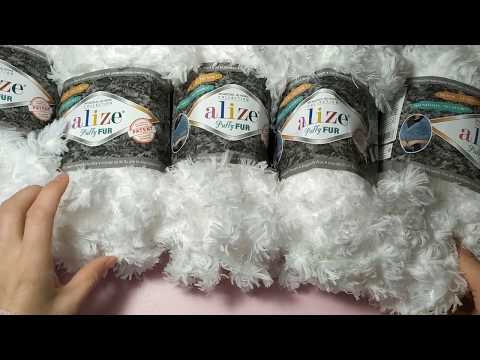 Обзор пряжи Alize Puffy Fur