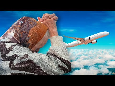 ✈️ PRIMA DATĂ cu AVIONUL la 82 de ani!