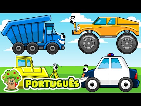 Colors and Vehicles | Children's Music | Tree of Brazil
