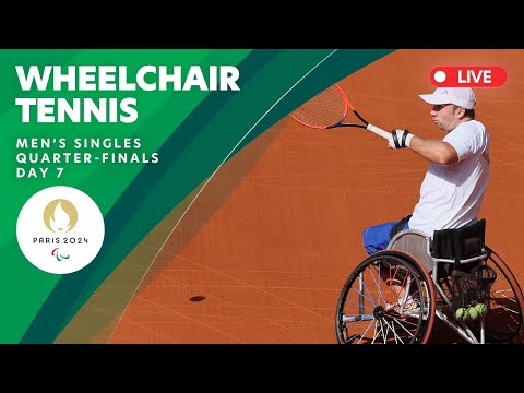 Wheelchair Tennis - Men's Singles Quarter Finals | Day 7 | Paris 2024 Paralympics