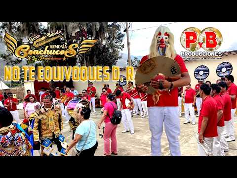 GRAN BANDA ARMONIA CONCHCUCOS DE ACZO ANTONIO RAIMONDI- ANCASH - HUAYNO NO TE EQUIVOQUES D.R.