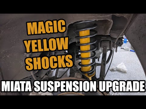 2008 Miata SUSPENSION OVERHAUL (KONI+PROGRESS+RX8 PARTS!)