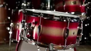 Pork Pie Hip Pig 3 Piece Mahogany Shell Pack with Duco Finish