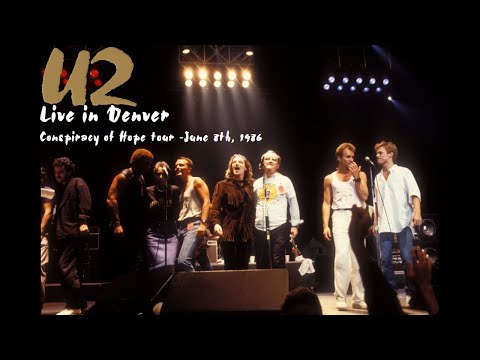 U2 - Live in Denver, 8th June 1986