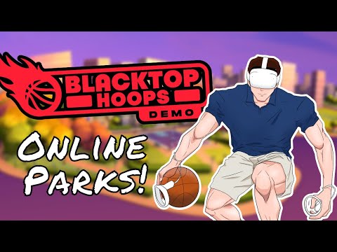 Online VR Basketball is HERE!! - BlackTop Hoops v.242 - YouTube