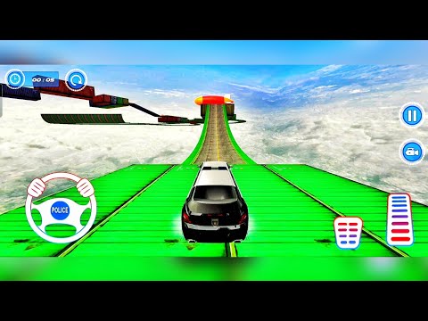 Grand Police Car Transport Truck Impossible Stunt #6 Limousine Car Transport limo Android Gameplay