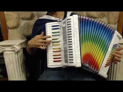 WELTRUB3060RB - Blue Weltmeister Rubin Piano Accordion MM 30 60 $1799