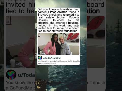 Homeless Man Returns $10K Check, Gets Life Changed #Shorts