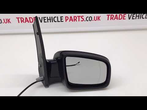 Fits Mercedes Vito 2010-2015 Door Wing Mirror Electrical Heated Textured Driver Side video