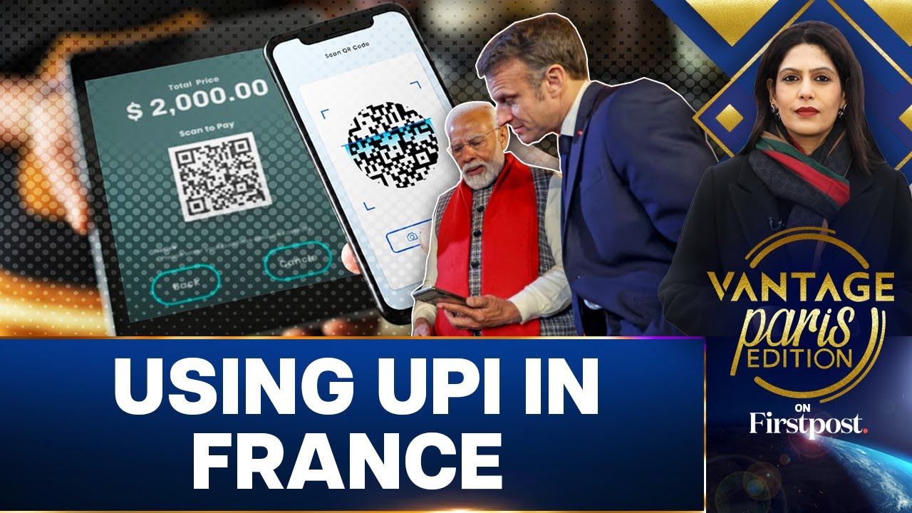 Trying out India's UPI Payment System at the Eiffel Tower | Vantage with Palki Sharma | N18