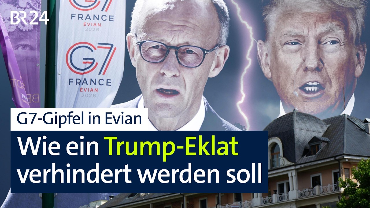 G7-Gipfel in Evian: Wie ein Trump-Eklat verhindert werden soll | BR24
