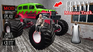 Playing as Granny vs Monster Truck in room vs Baldi | Update Granny - Gameplay Animation (p.9)