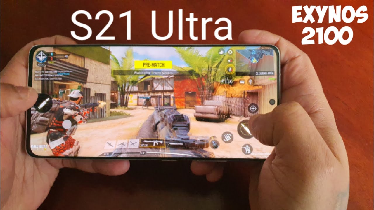 Samsung Galaxy S21 Ultra Gaming Test 120HZ |1440P Max Settings Testing Graphically Demanding Games