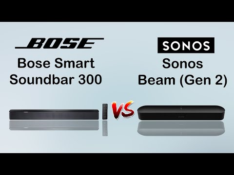 Bose Smart Soundbar 300 VS Sonos Beam Gen 2 - Battle of the compact Soundbars