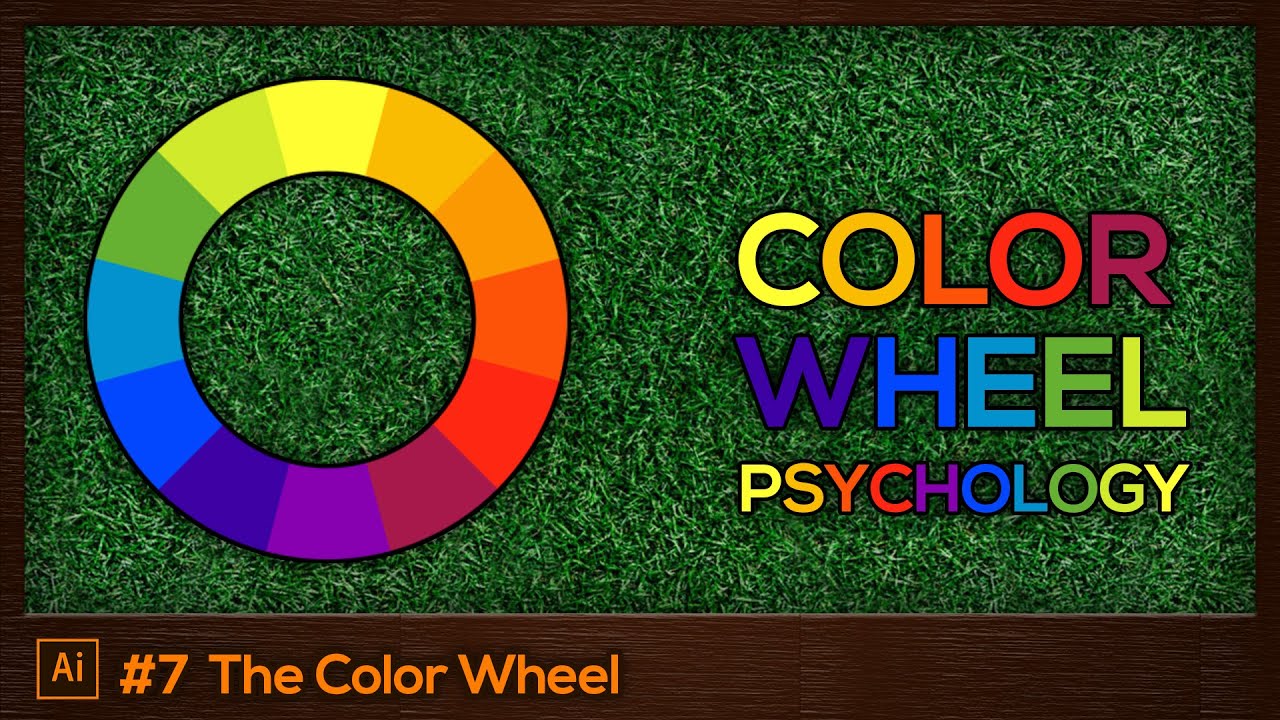 #7 The Color Wheel (Color Psychology) | Adobe Illustrator For Beginners Tutorial [FREE]