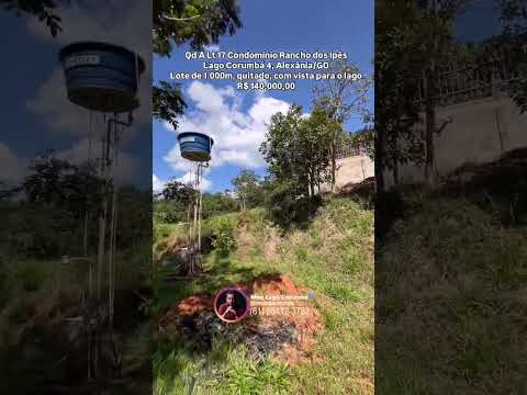 Qd A Lt 17 do Condomínio Rancho dos Ipês no Lago Corumbá IV em Alexânia/GO