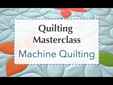 The Quilt Show - Behind the Scenes of the Machine Quilting Masterclass