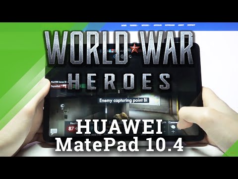 Test Game World War Heroes on HUAWEI MatePad 10.4 New Edition | Kirin 810 | 3GB RAM | Gameplay Check