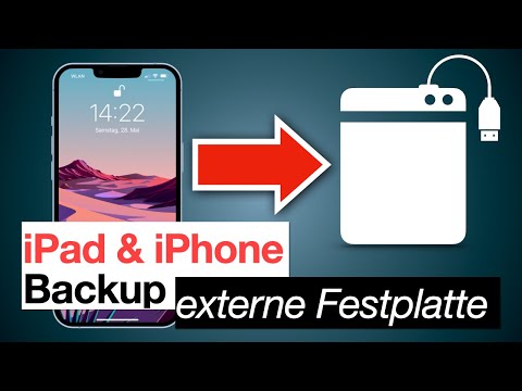 🍎 iPad & iPhone backup directly to external hard drive