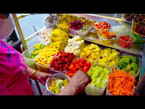 Pick Your Favorite! Amazing Tropical Fruit Dessert! Cambodian Street Food