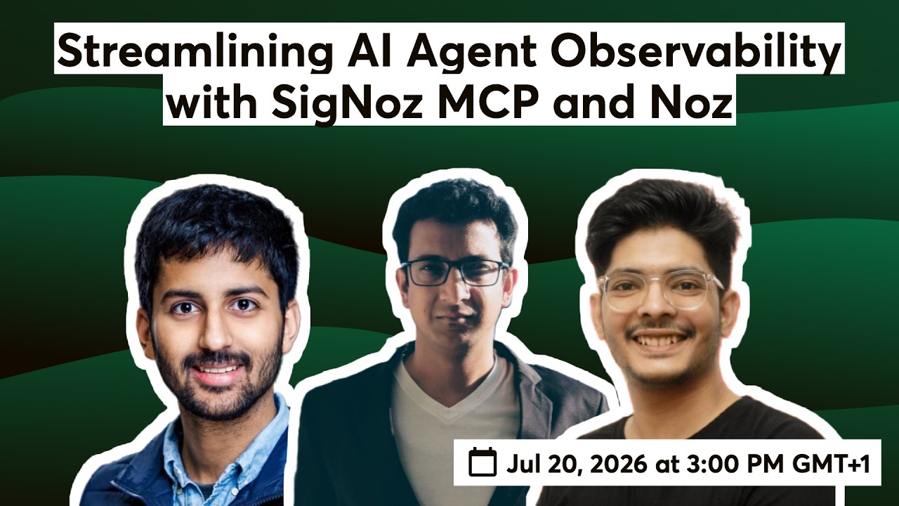 Streamlining AI Agent Observability with SigNoz MCP and Noz