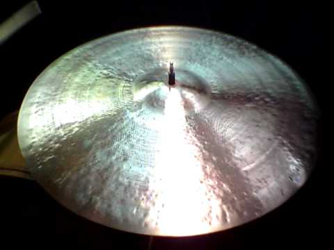 22 Dark Matter Hybrid Ride, 2281g   Handcrafted cymbals by Craig Lauritsen