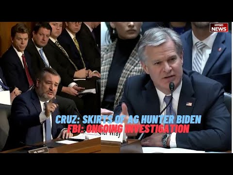 Cruz: Hiding Behind the Skirts of AG on Hunter Biden; FBI Dir Wray: ongoing investigation