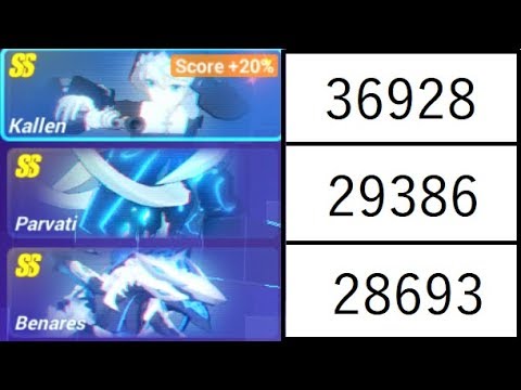 [Honkai Impact 3rd] Global Memorial week 11 - Kallen, Parvati, Benares