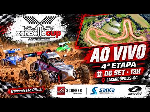 🔴 AO VIVO | 4ª Etapa ZanoelloCup 2026 | Autocross em Lacerdópolis-SC