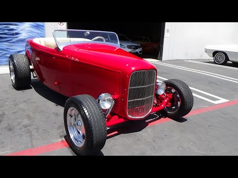 Thumbnail for 1932 Ford Model A hotrod test drive at Laguna Classic Cars, Laguna Beach, Ca by Ford Model 48, Ford Model N, Ford Model F, 1932 Ford, Ford Model AA, Ford Model TT, classic car, SEAT, classic cars, Car, classic ca, Ford Model K, Ford Model U, Ford Model T, Ford Model Y, Ford Model C